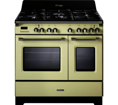 KENWOOD  CK425-CR 90 cm Dual Fuel Range Cooker - Cream